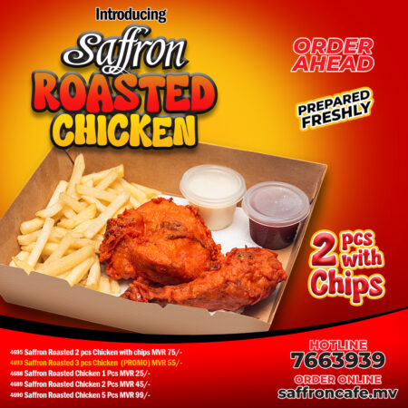 Saffron Roasted Chicken